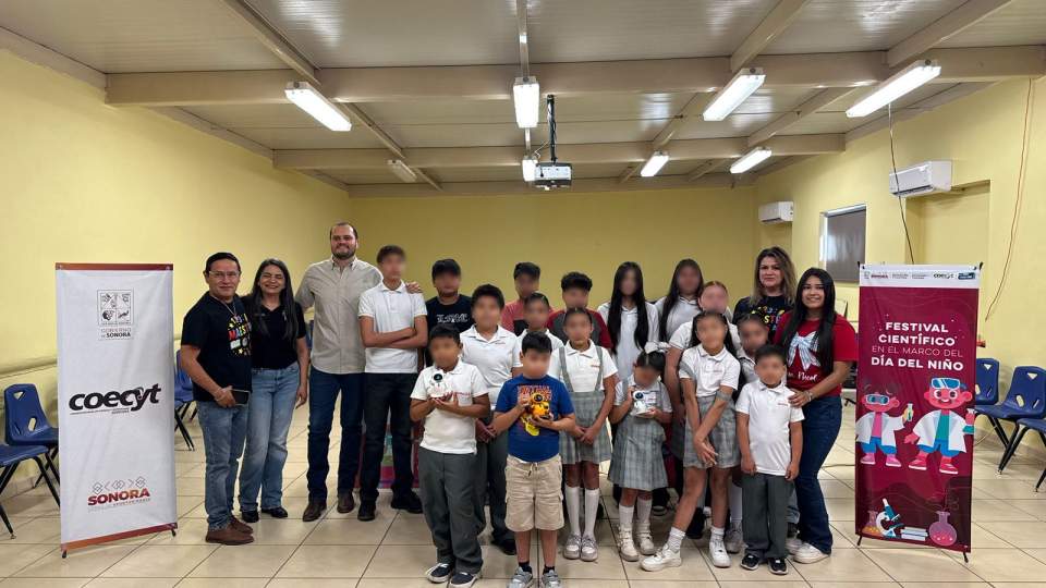 Gobierno de Sonora impulsa programa de Divulgación Científica en el marco del Mes del Niño